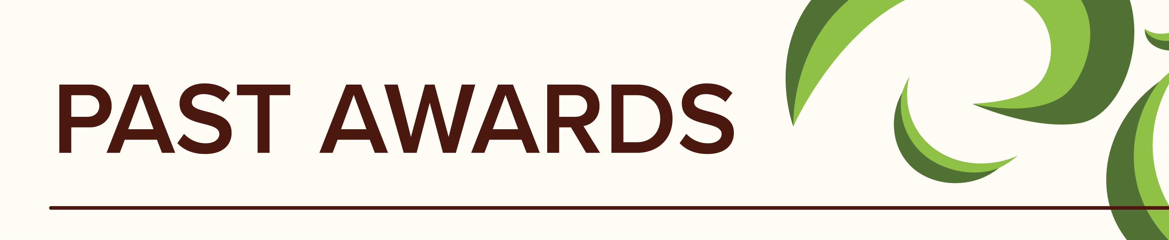 Past Awards Banner